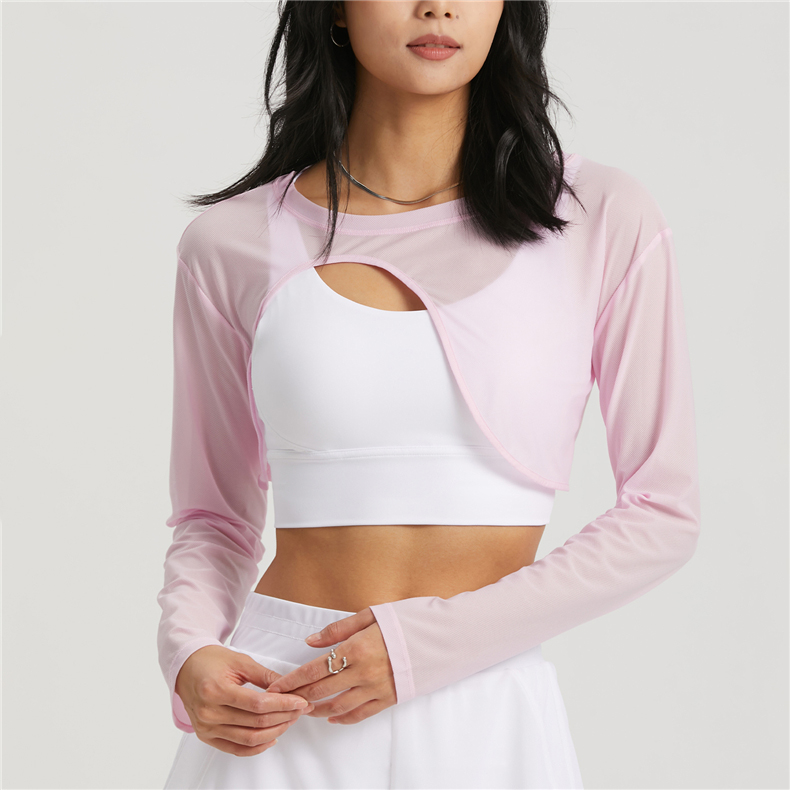 Women's thin fashion jacket Light pink
