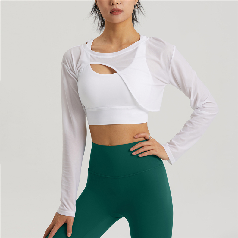 Women's thin fashion jacket White