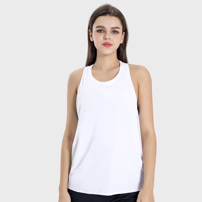 Women's fashion cool singlet White