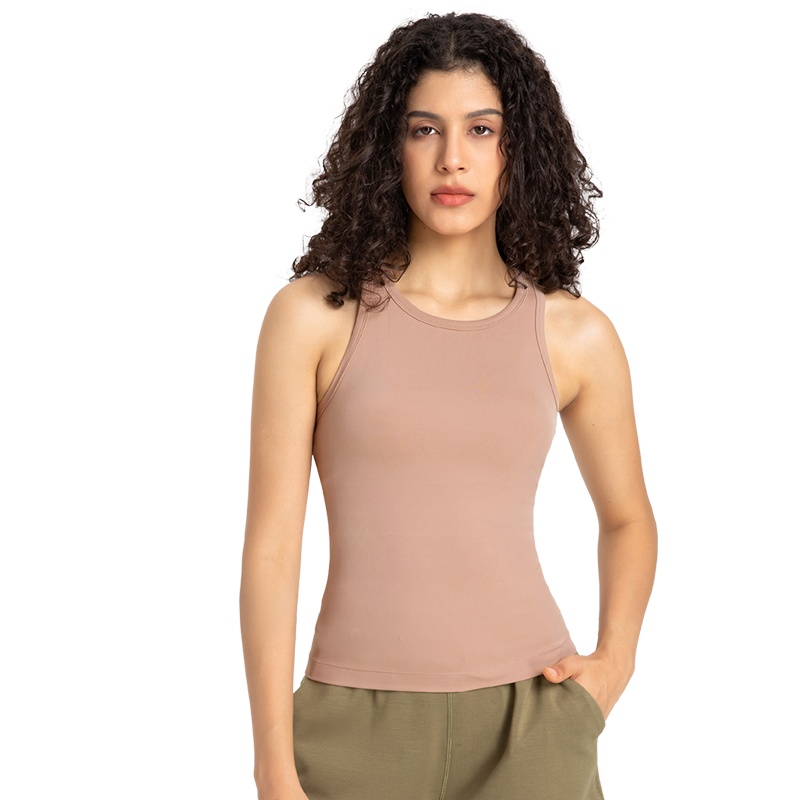 Women's class tank top  Rose brown