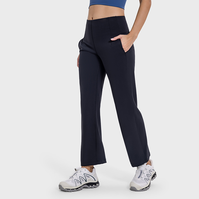 Women's High Elastic Sports Yoga Pants Black 