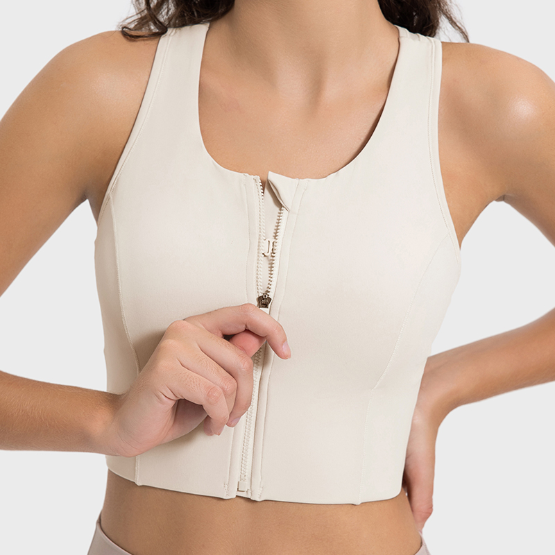 Women's all-in-one cup fitness top Albumin