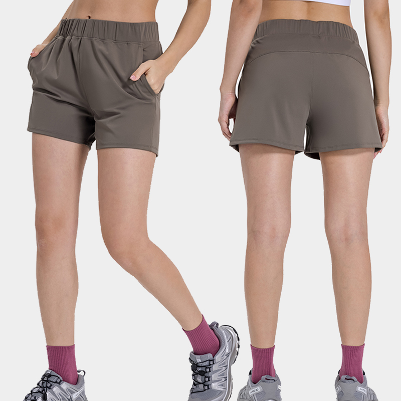 Women's quick-drying sports three-minute shorts