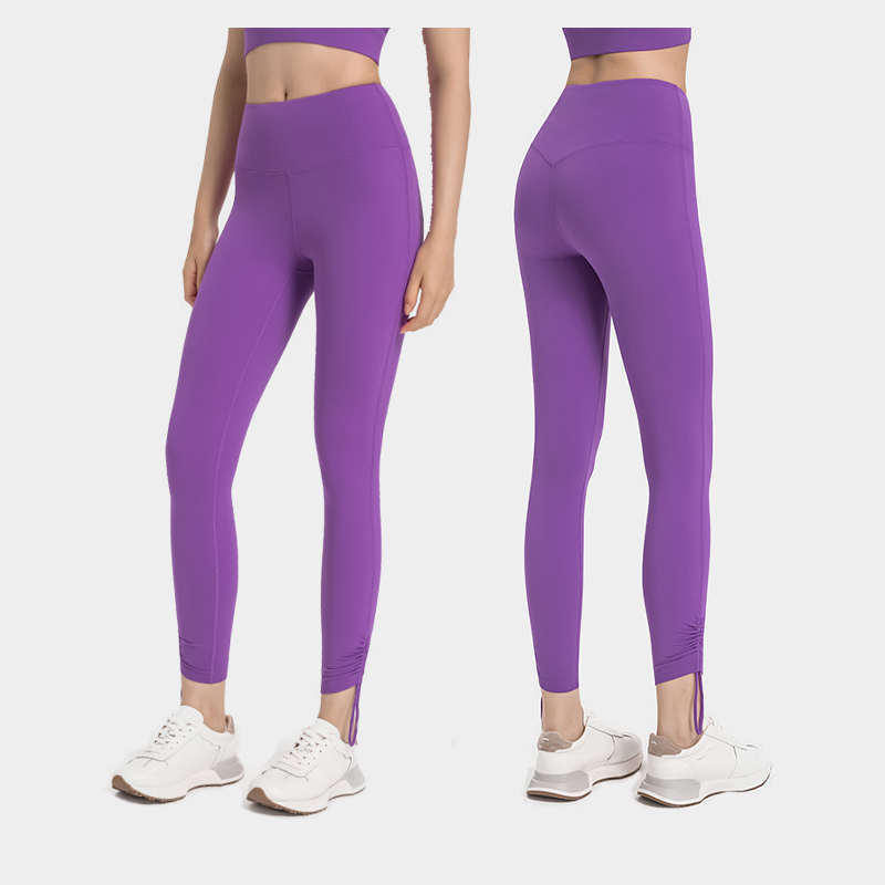 Women's waist tightening and hip lifting yoga pants