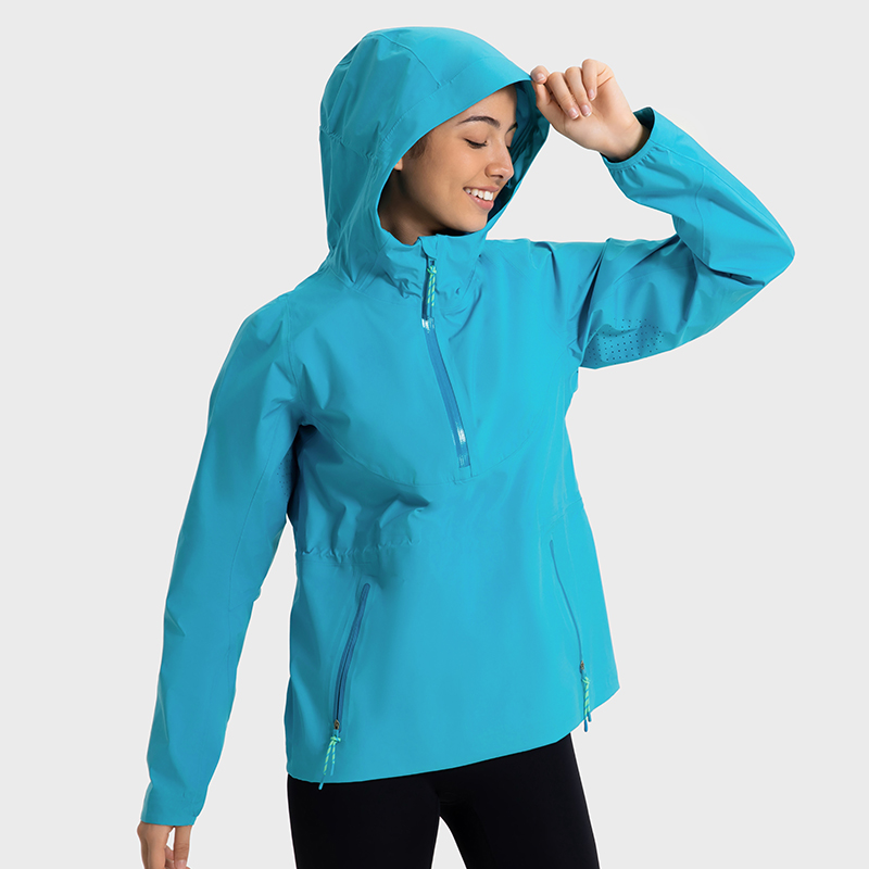 Women's windproof and waterproof assault suit Turquoise