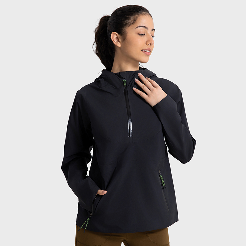 Women's windproof and waterproof assault suit Black
