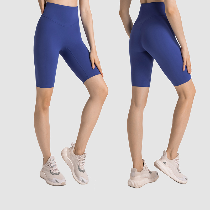 Women's No Awkwardness Thread Anti curling Edge High Waist Tight Waist Lifting Hip Yoga Pants
