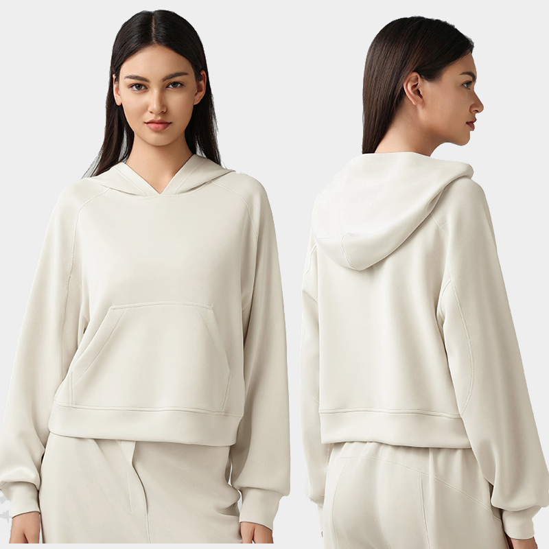 Women's multifunctional hooded sweatshirt