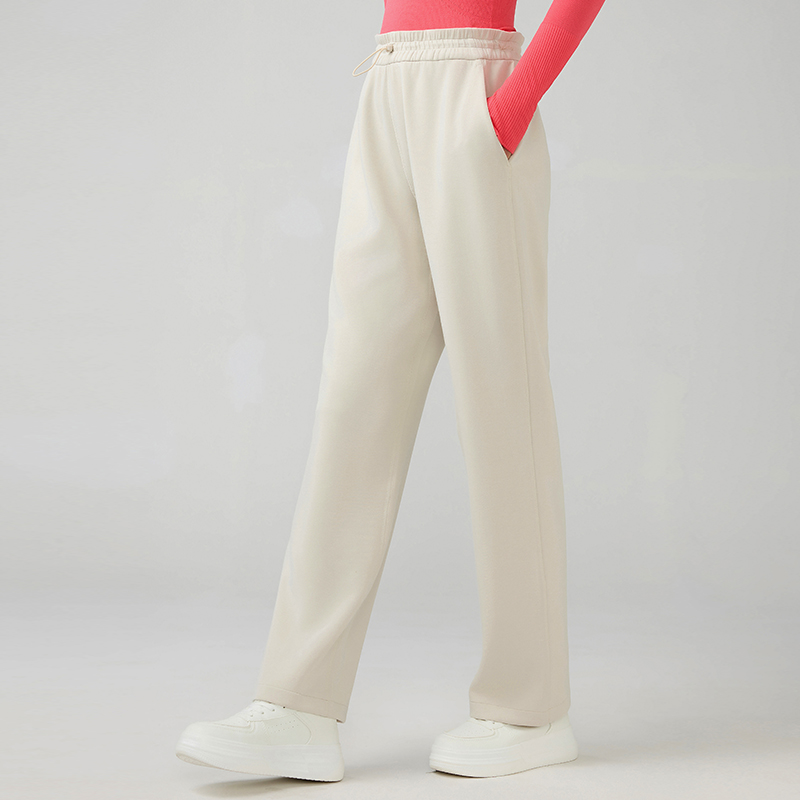 Women's loose sports pants casual Albumin