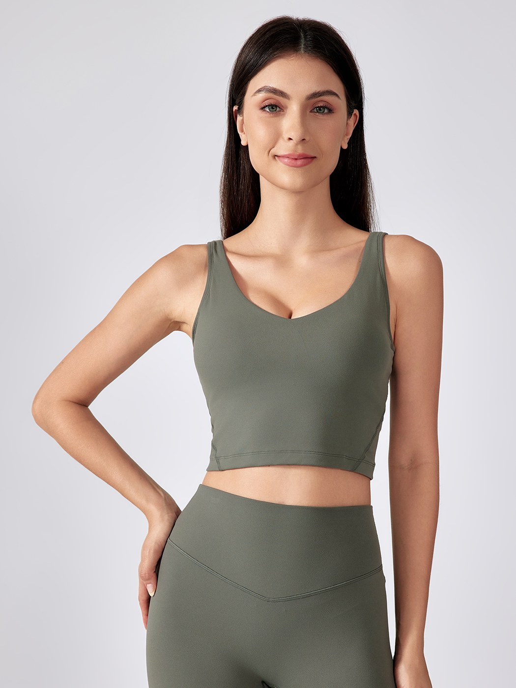 Women's Back Sports Underwear SAGE GREEN 