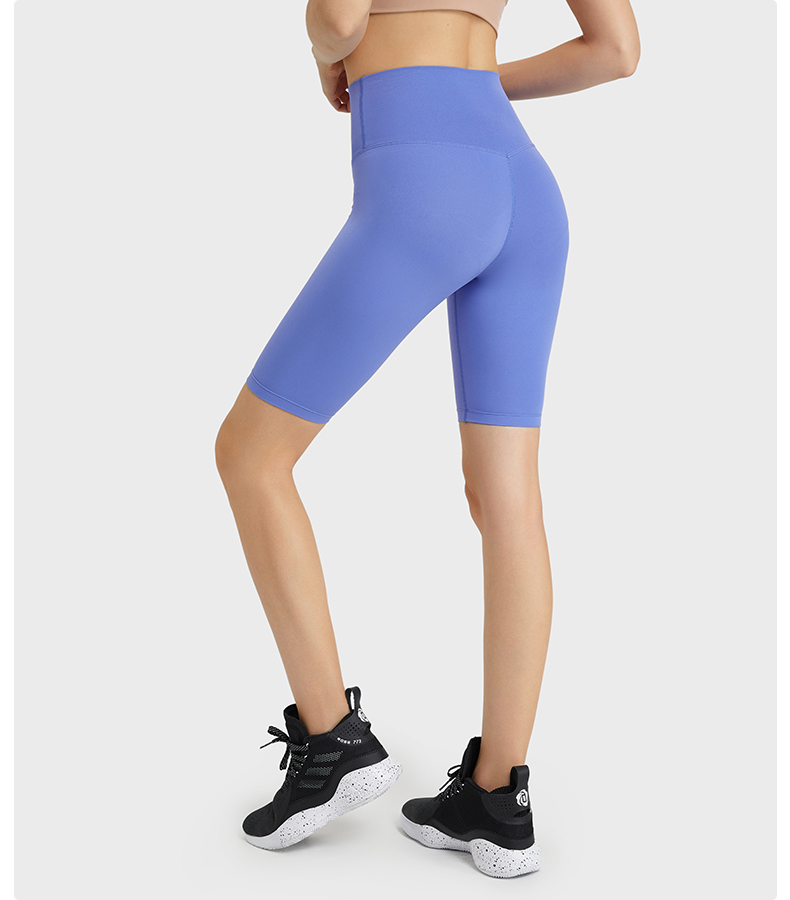 Women's free size fitness pants with high waist and hip lifting Color:PERIWINKLE BLUE;SIZE:F