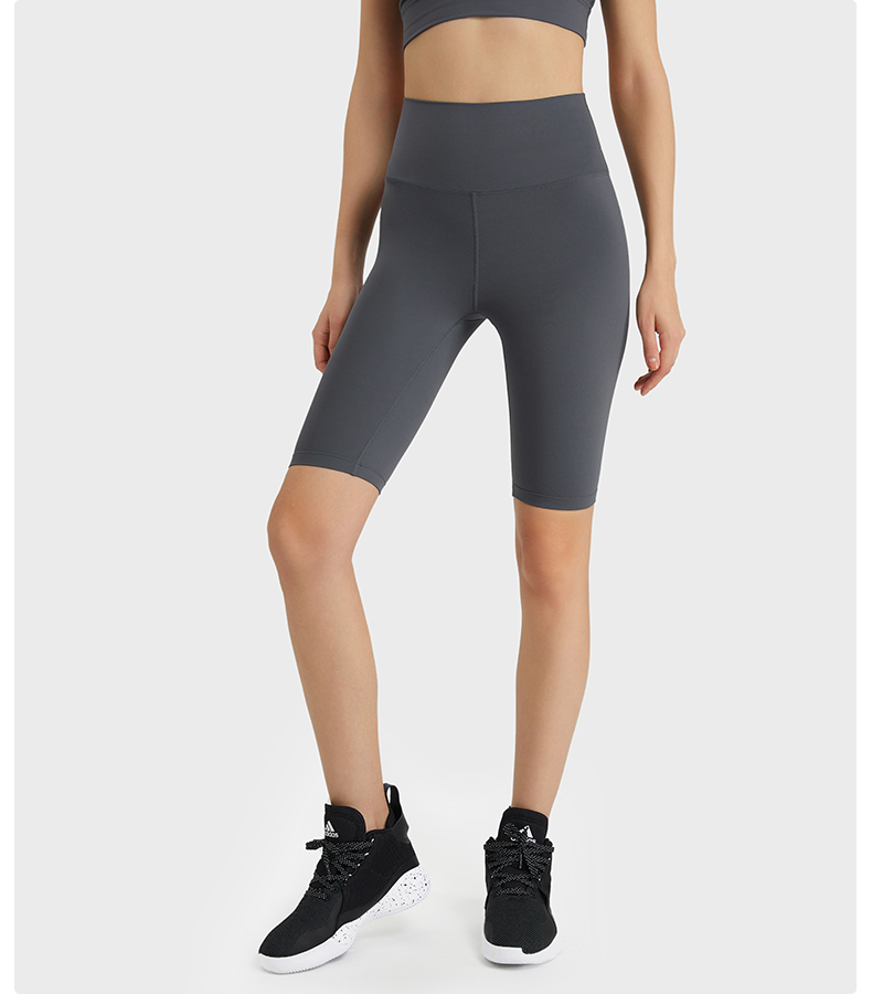 Women's free size fitness pants with high waist and hip lifting Color:GEM BREY ;SIZE:F