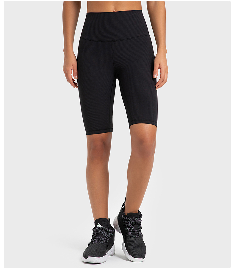 Women's high waisted yoga pants Color:BLACK;SIZE:S
