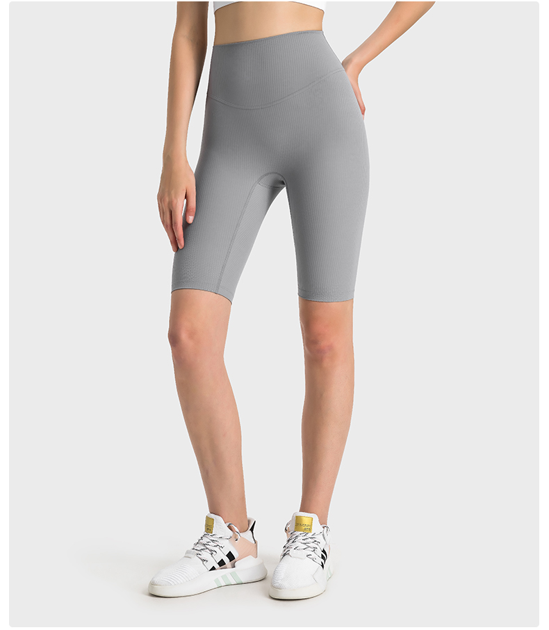 Women's high waisted yoga pants WICK GREY