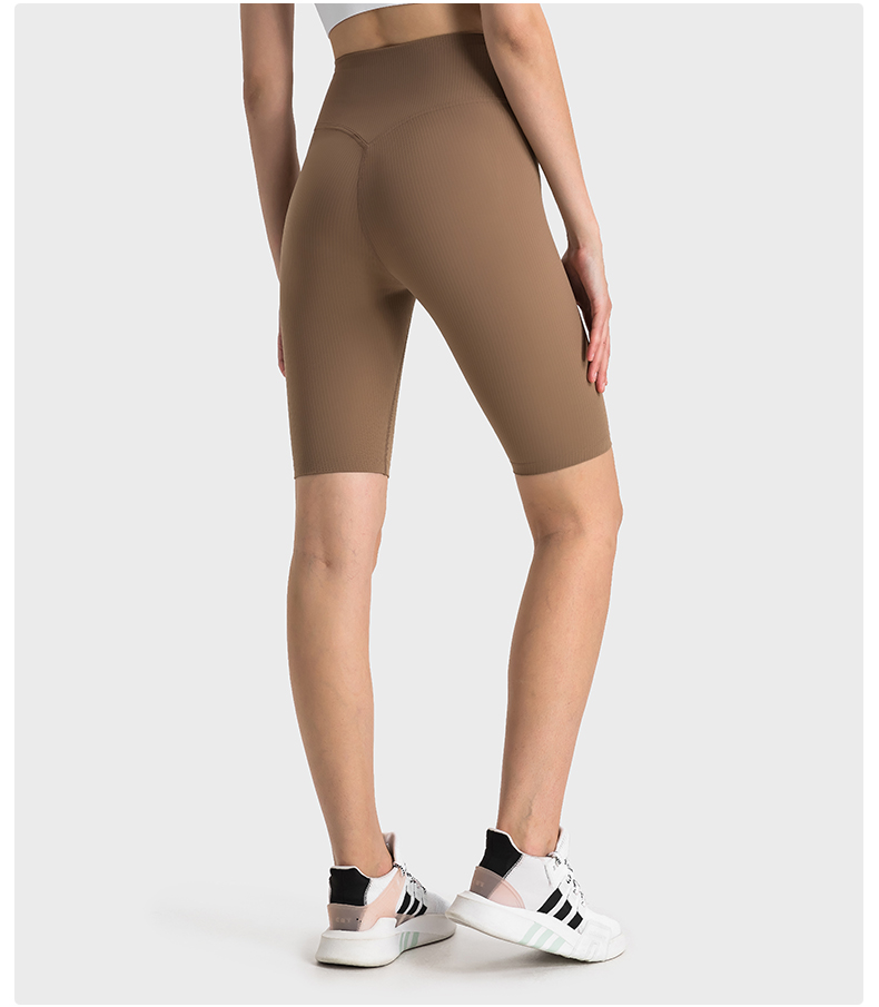 Women's high waisted yoga pants BARLEY BROWN