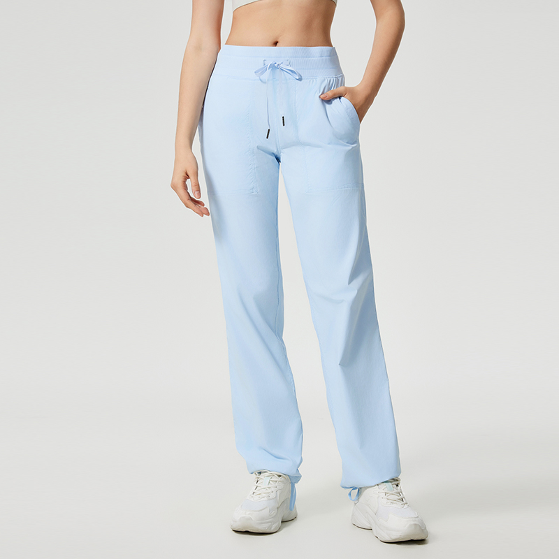 Women's straight leg pants, quick drying breathable pants Windmill Light Blue  ​