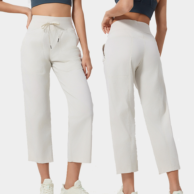Women's lightweight breathable straight leg pants