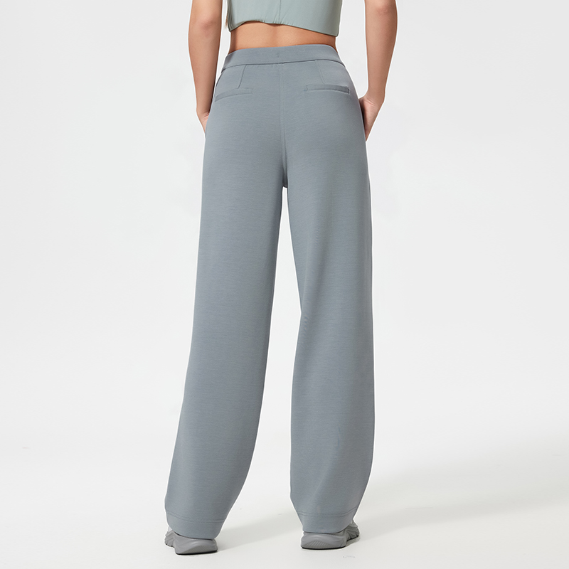 Women's wide leg pants Rhinoceros Grey  