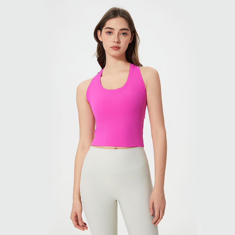 Women's Racerback Yoga Wear Sonic Powder