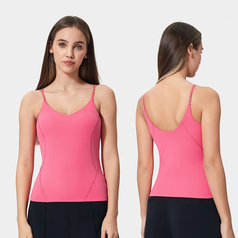 Women's beautiful back camisole sports vest