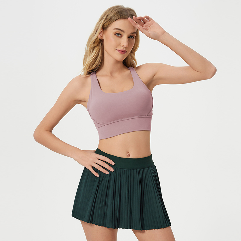 Women's Back Beauty Sports Yoga Underwear Twilight Rose