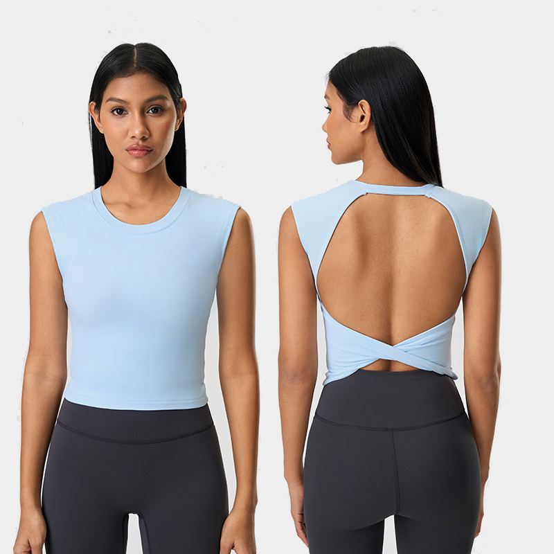 Women's beautiful back fitness vest